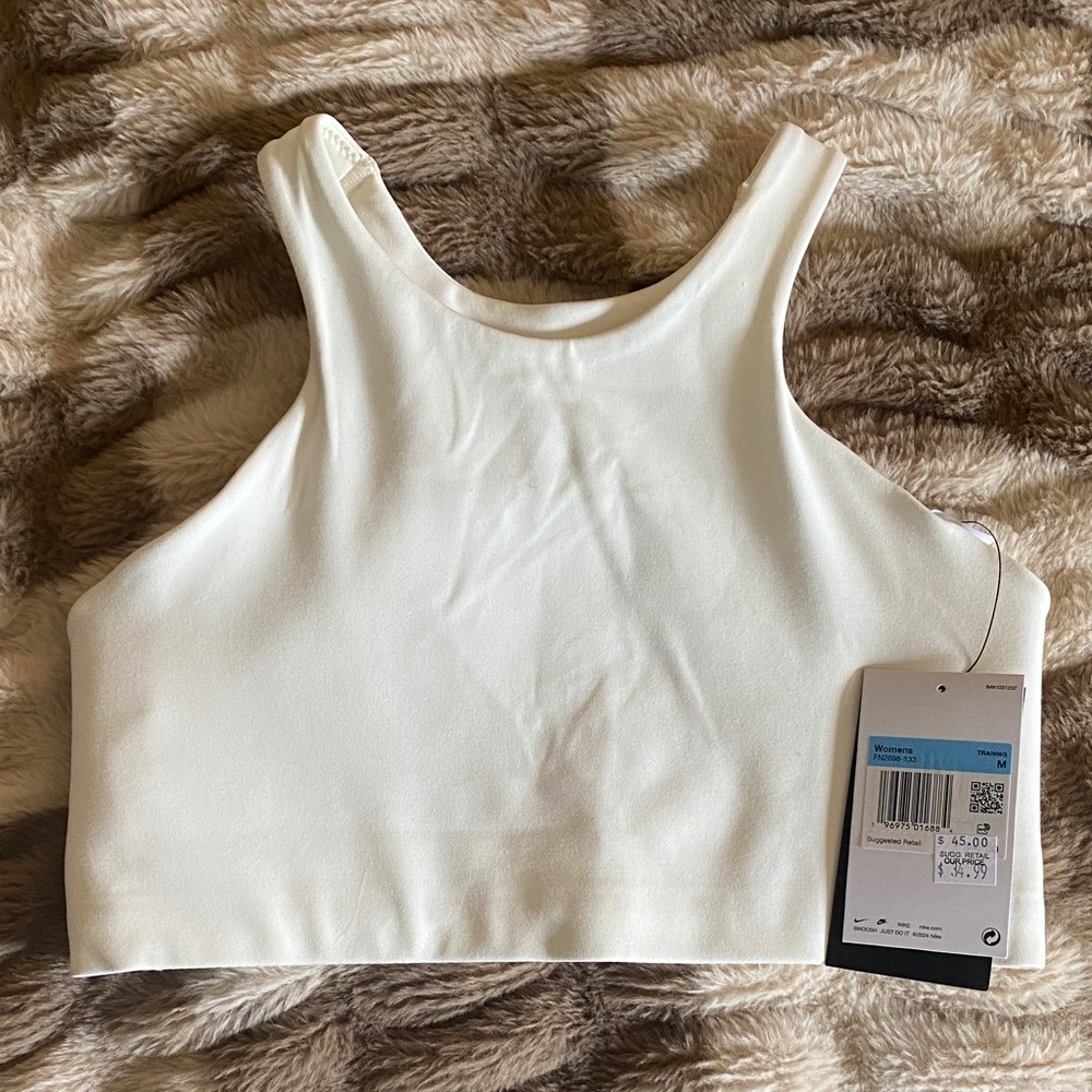 Nike Women's White Sports Bra